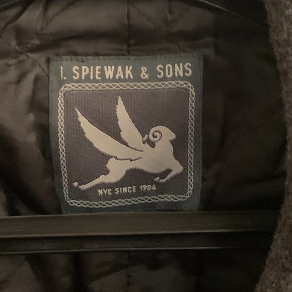 I. Spiewak and Sons Wool men's pea coat (S) - Picture 3 of 6